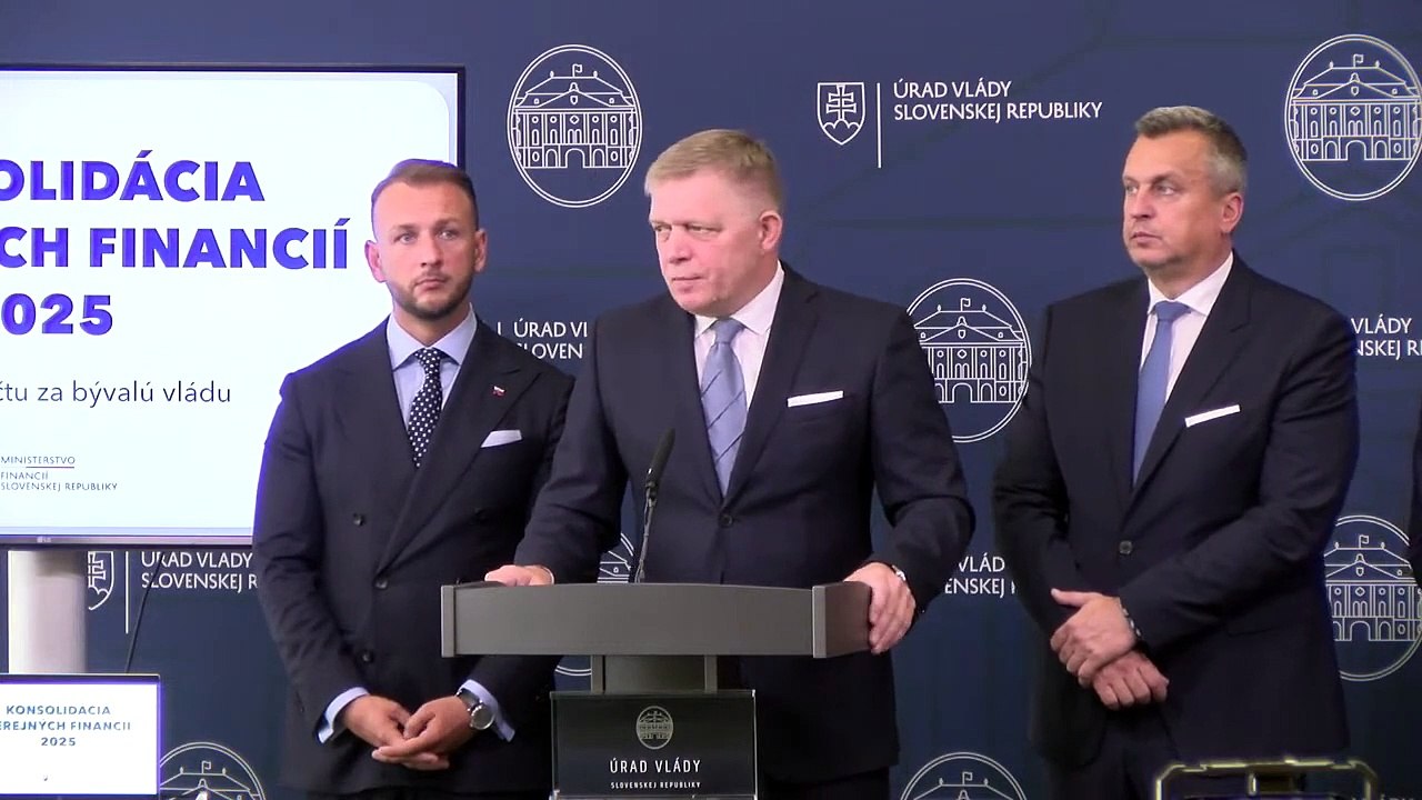 ZÁZNAM: Premiér: Koalícia sa dohodla na konsolidácii za 2,6 až 2,7 miliardy eur