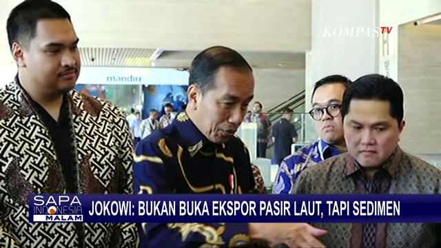 Pemerintah Ekspor Pasir Laut Lagi, Begini Penjelasan Luhut Hingga Jokowi