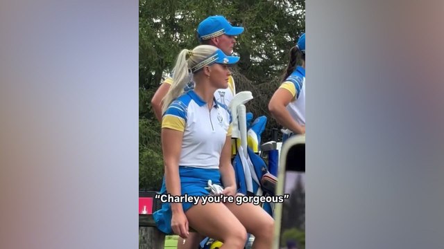 Viral Solheim Cup moment as fan's compliment gets epic reaction from Charlie Hull