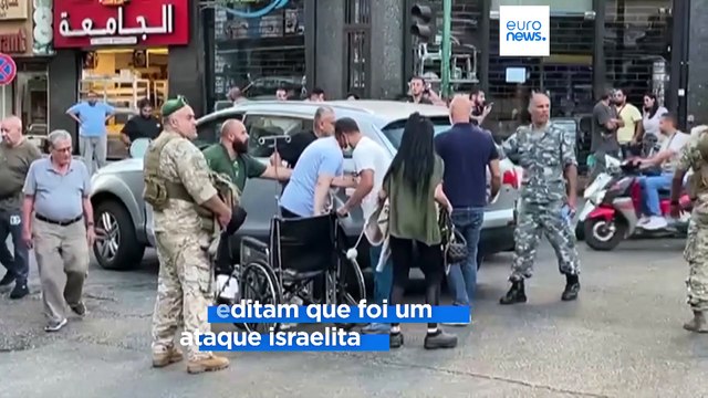 Detonação de pagers no Líbano faz pelo menos oito mortos