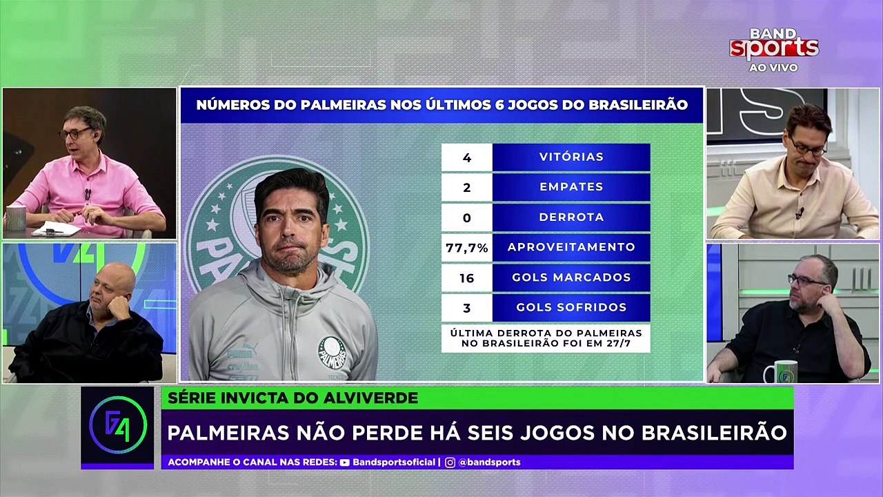 "BOTAFOGO ESTÁ JOGANDO MELHOR QUE O PALMEIRAS", AVALIA PAULO MASSINI