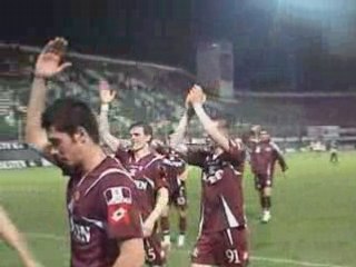 Rapid - Pandurii Tg.JIu 1-0 (Salutul jucatorilor)