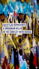 Ukrainians Honor Fallen Heroes at Kyiv Memorial 🇺🇦