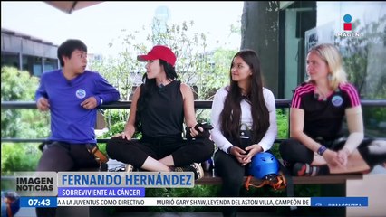 Fernando, sobreviviente de cáncer, ha realizado varios ascensos en distintas montañas del mundo