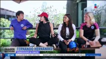Fernando, sobreviviente de cáncer, ha realizado varios ascensos en distintas montañas del mundo