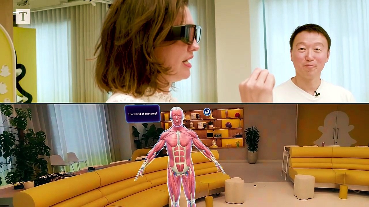 Exclusive look at Snap’s new augmented reality goggles
