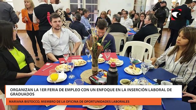 Organizan la 1er Feria de Empleo con un enfoque en la inserción laboral de graduados