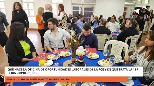 Qué hace la oficina de oportunidades laborales de la FCE y de qué trata la 1er Feria Empresarial