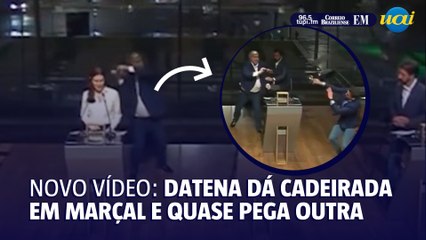 Vídeo Exclusivo: Datena quase agride Pablo Marçal com cadeira em momento tenso 🚨