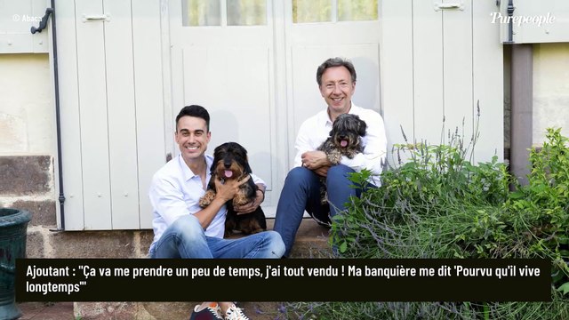 Stéphane Bern s'est ruiné pour sa maison si particulière, il avoue avoir encore besoin d'argent pour...