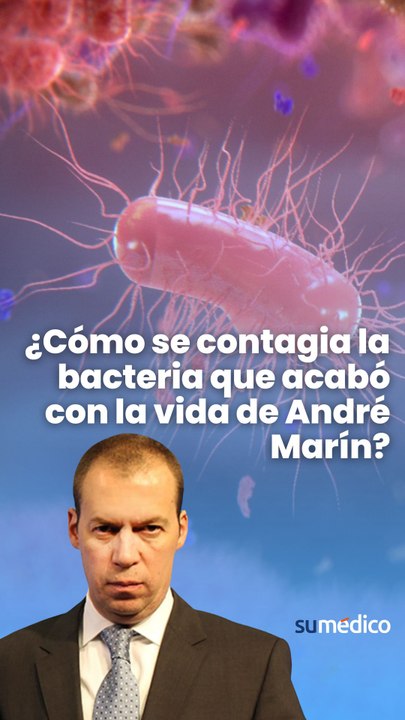 ¿Cómo se contagia la bacteria que acabó con la vida de André Marín?