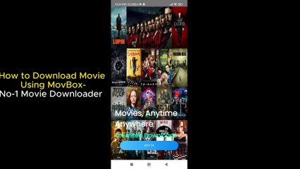 Movbox - User Guide and Tutorial