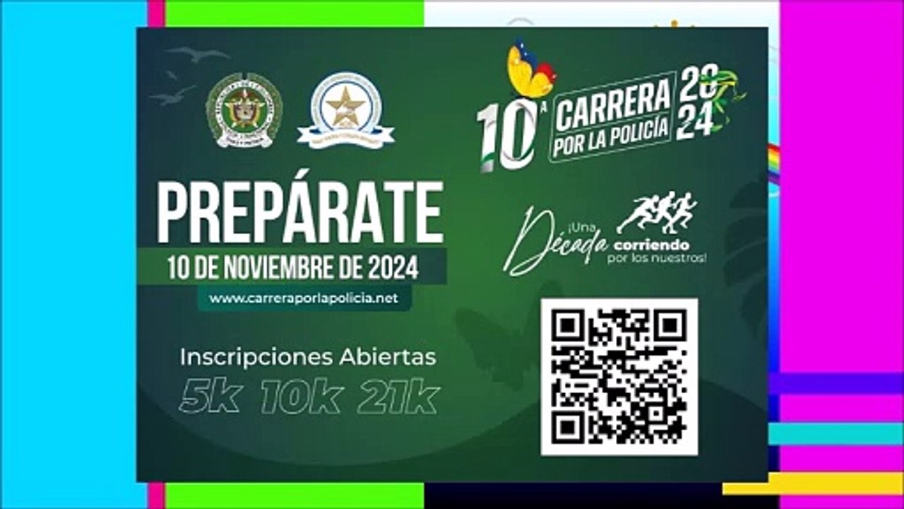 GAULA RISARALDA - ¡Participa en la Carrera por la Policía 2024!