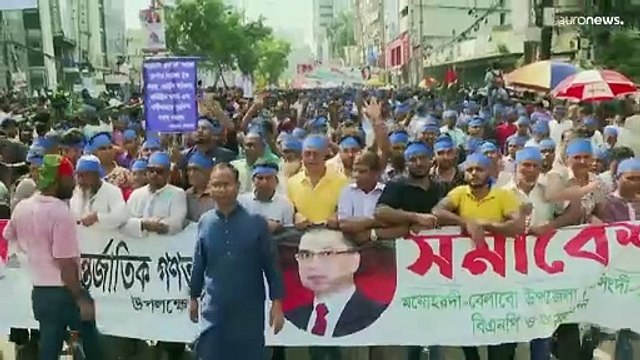 بنغلاديش: مظاهرات حاشدة لأنصار الحزب الوطني المعارض في دكا تطالب بانتخابات مبكرة