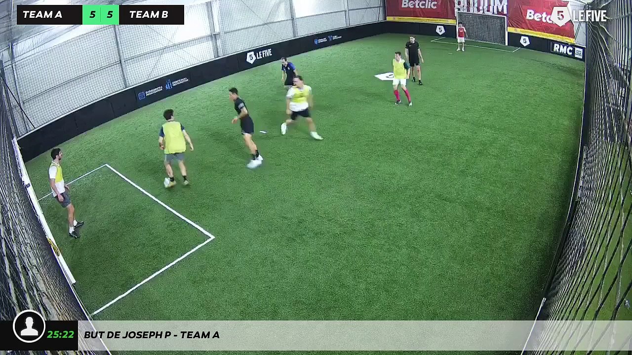But de Joseph P - Team A