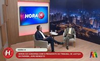 Na Hora H, da TV Manaíra, presidente do TJ chora ao lembrar episódios de racismo e preconceito