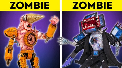 Epic Zombie Craft Battle: Watch Us Create the Craziest Scary Zombie Projects! 🧟‍♂️
