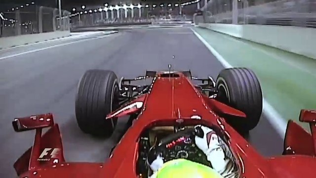 F1 – Felipe Massa (Ferrari V8) Onboard – Singapore 2008