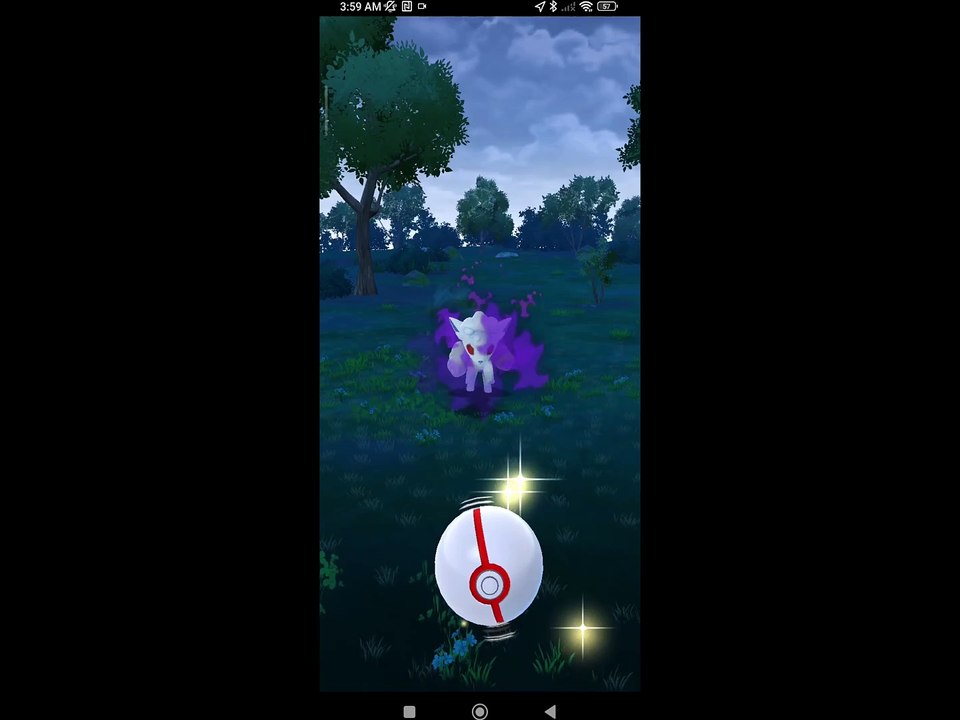 Pokémon GO-Shadow Alolan Vulpix