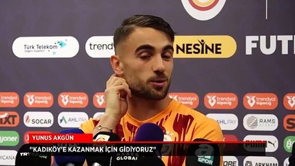 Yunus Akgün'den derbi açıklaması: Kazanmak için gidiyoruz