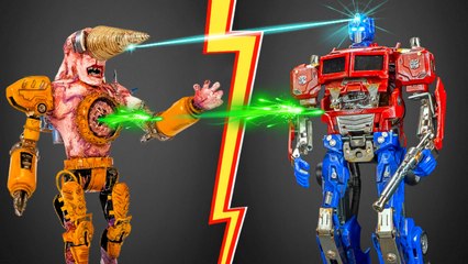 Zombie vs Transformers ‍♂️ Cool Crafts And Crazy Fights