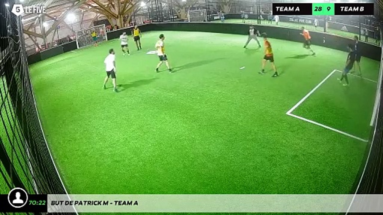 But de Patrick M - Team A