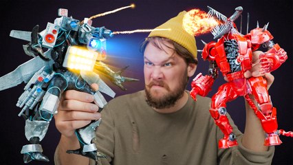 Tri Titan VS Upgraded Titan Drillman - Who's the Strongest in the Skibidi Toilet Multiverse?!