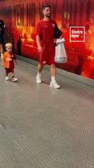 Galatasaray-Gaziantep FK maçının ardından Ciro Mertens'in sempatik halleri