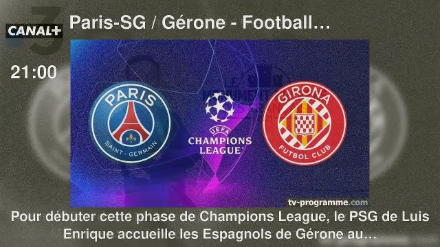 Programme TV soirée du Mercredi 18 septembre 2024