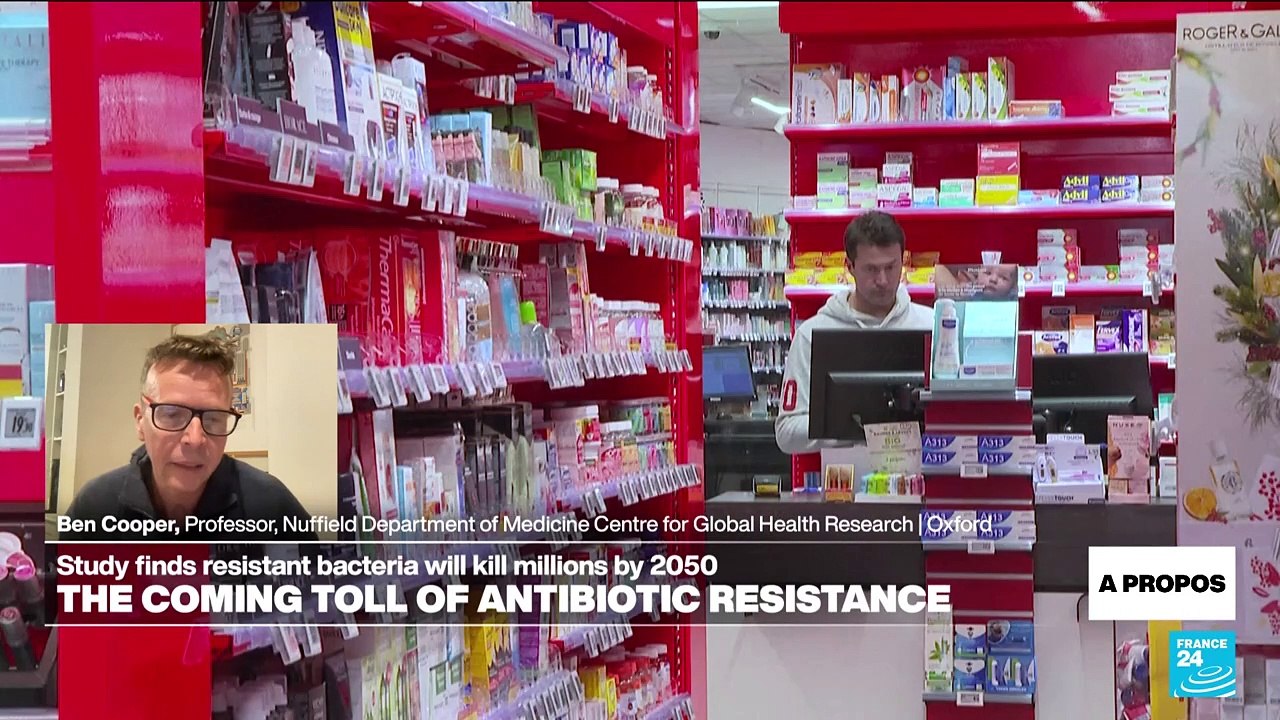 Antibiotic-resistant bacteria projected to kill 39 million people by 2050, report says