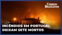 Incêndios devastadores deixaram sete mortos em Portugal