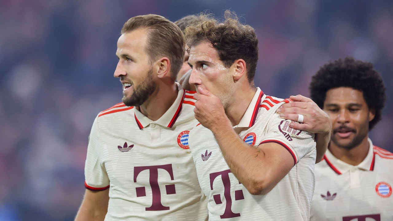 "Riesen-Gaudi" schon vor dem Oktoberfest: Bayern feiert Kane, Goretzka und Co.