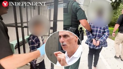 Moment 11-year-old boy ‘with list of targets’ arrested for school shooting threat