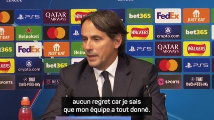 Inter - Inzaghi : "Ce n'est pas une revanche"