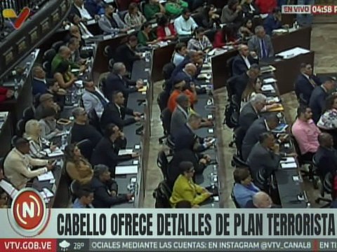 Vpdte. Sec. Diosdado Cabello llama al pueblo a estar alerta ante los ataques contra la soberanía