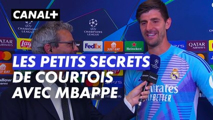Les petits secrets de Courtois avec Mbappe à l'entrainement