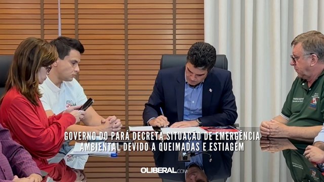 Governo do Pará decreta situação de emergência ambiental devido a queimadas e estiagem