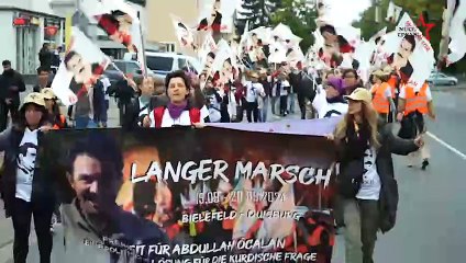 Uzun yürüyüş Hamm’da 2. Gününü sonlandırdı