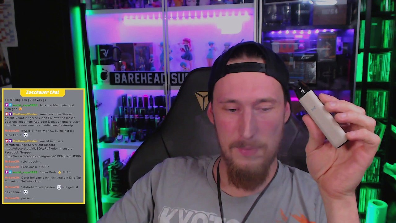 Frozen OWL - Pfirsich Grüner Tee Aroma Liquid Testen