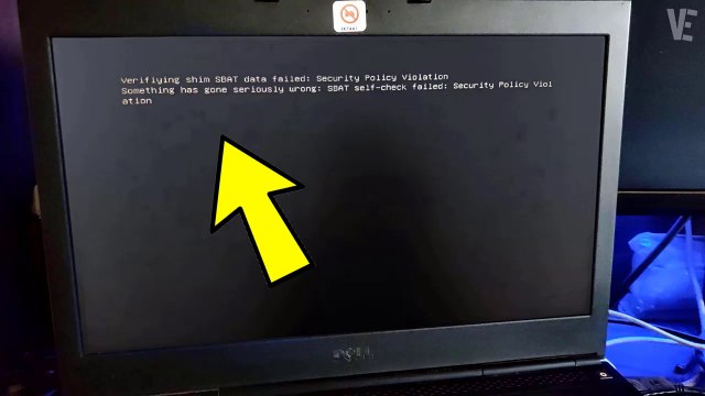 How To Solve Error Verifying shim SBAT data failed Security Policy Violation When Starting Dual Boot (Windows 11 + Ubuntu Linux)