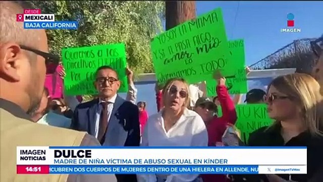 Familiares y amigos exigen justicia por abuso sexual contra menor de Mexicali