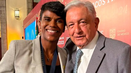 Prisca Awiti agradece el apoyo monetario recibido por parte de AMLO: "Es una motivación muy grande"