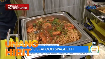 Chef JR Royol's Delicious Spaghetti with a Unique Twist 🍝 | Unang Hirit
