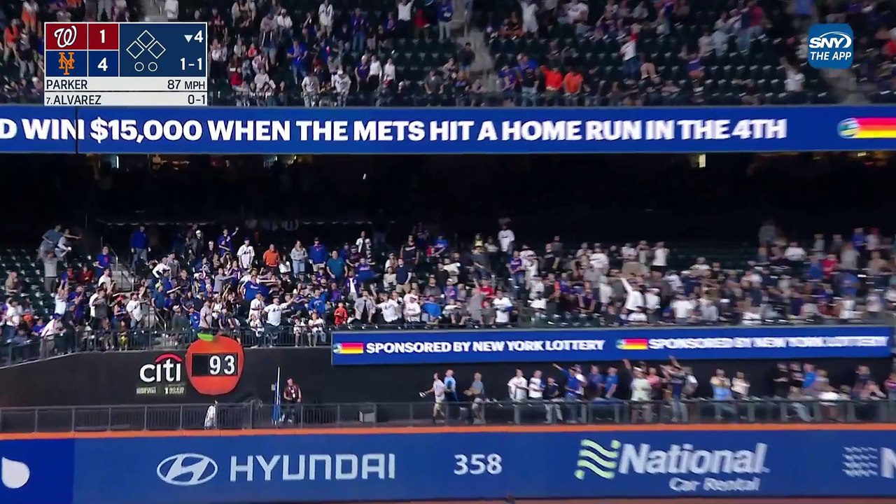 Francisco Álvarez dio el jonrón 9 y estiró ventaja de New York Mets