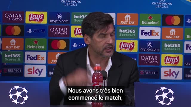 Milan - Fonseca : "Ce n'était pas un problème d'attitude"