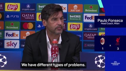 Fonseca slams Milan for lack of 'bravery and determination'