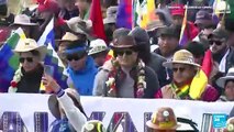 Expresidente de Bolivia Evo Morales inició una marcha hacia La Paz para presionar al Gobierno