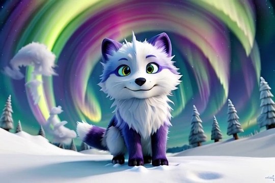 Arctic Fox's song KidsMusic-kidssongs-nursery rhymes-kids story time-DancingAnimals-CreativePlaytime