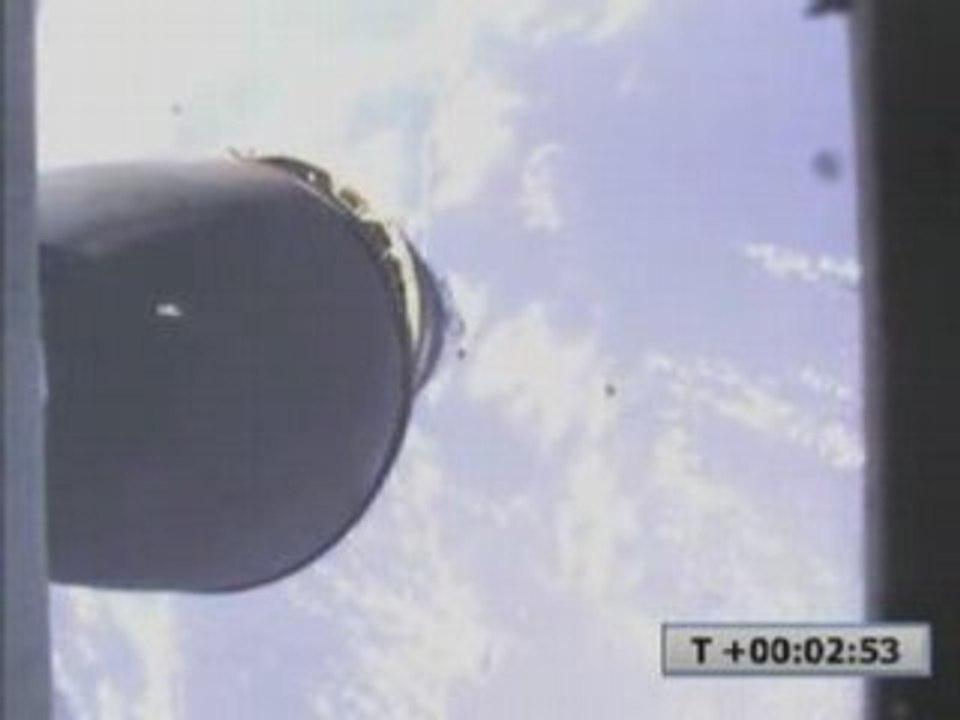 Lancement râté d'un satellite