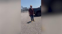 Sailor's Dad Surprises Her On Return From Deployment